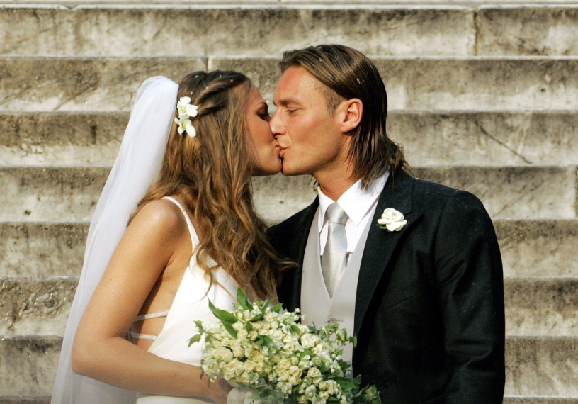 Il matrimonio di Ilary Blasi e Francesco Totti Il matrimonio di Ilary Blasi e Francesco Totti