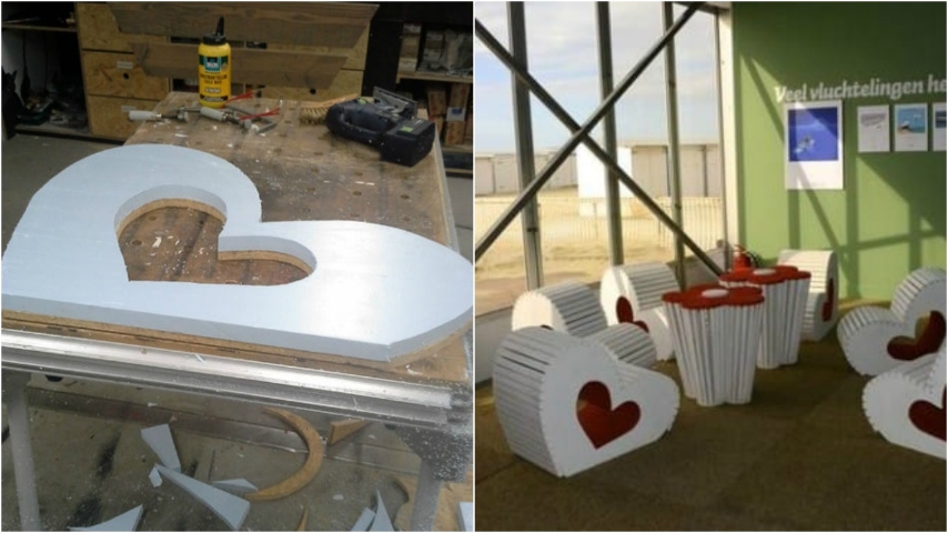 Come costruire una sedia in legno a forma di cuore: unoriginale ... Come costruire una poltrona