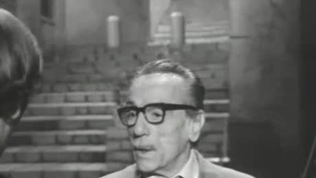 Eduardo De Filippo parla della morte di Pier Paolo Pasolini