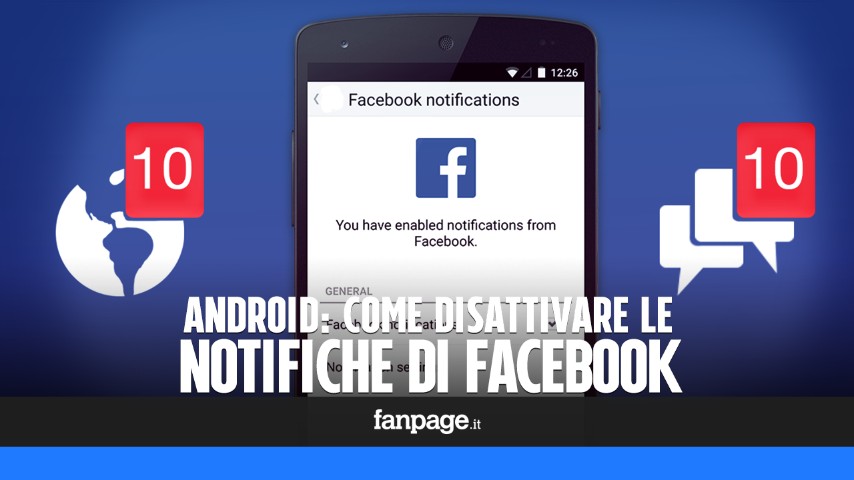 TOGLIERE NOTIFICA BATTERIA SCARICARE