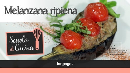 Melanzane ripiene con carne e pomodorini, video ricetta di un grande classico
