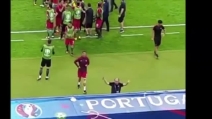 Euro 2016, Gli ultimi minuti della finale: telecamera fissa su Cristiano Ronaldo