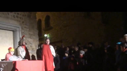 presepe vivente ad almenno San Salvatore il 5 1 2015 6° video