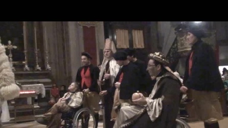 presepe vivente ad almenno San Salvatore il 5 1 2015 11° video