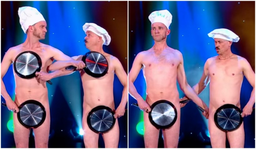 Ballare ragazzi nudi