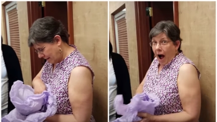 Un momento davvero emozionante: quello che c'è all'interno della busta la lascia senza parole