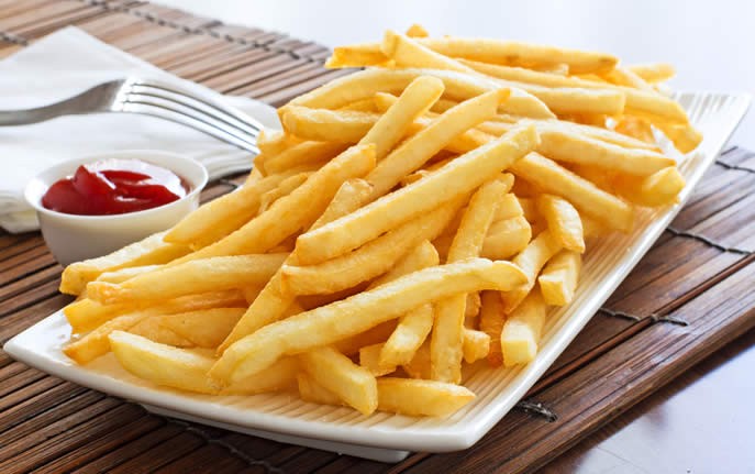 Patatine in francese