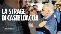 Funerali vittime Casteldaccia, le urla disperate del padre durante il corteo funebre a Palermo