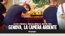 Crollo ponte Genova, il dolore dei parenti delle vittime alla camera ardente