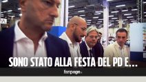 Spintonato e bloccato dalla scorta di Gentiloni: quanto nervosismo alla Festa del Pd