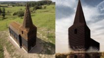 Il villaggio con la chiesa "fantasma" che scompare all'improvviso