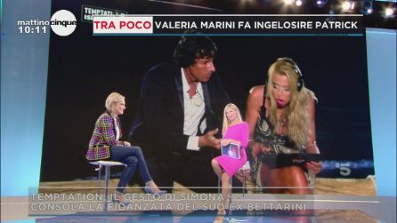 Il falò di confronto tra Valeria e Patrick a Temptation Island Vip