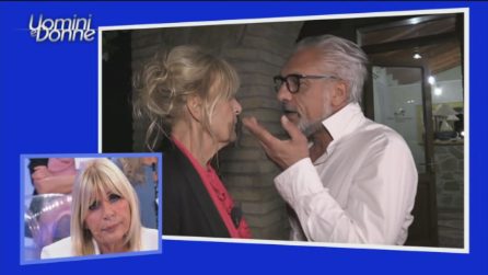 L'esterna di Gemma Galgani e Rocco Fredella a Uomini e Donne: “Rivestiti che fai schifo”