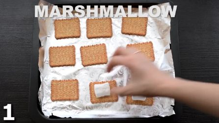 Biscotti e marshmallow: una veloce e dolcissima ricetta