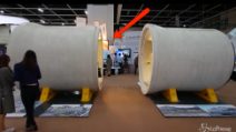 Hong Kong, il tubo di cemento si trasforma in un appartamento: gli interni vi stupiranno