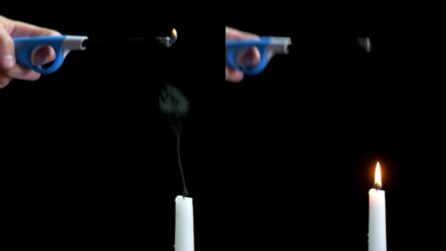 Come accendere una candela senza toccarla con la fiamma: la "magia" è semplice
