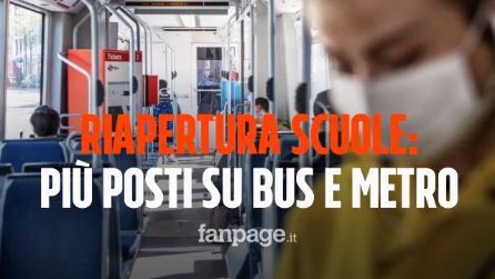 Scuola, più posti su bus e metro: ancora in disaccordo su mascherine e recuperi a settembre