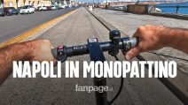 Napoli, tutti pazzi per il monopattino. Ma guidarlo non è cosi facile