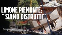 Alluvione a Limone Piemonte, la statale diventa un fiume, una casa crollata: "Siamo distrutti"
