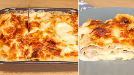Lasagne funghi e salsiccia: il primo piatto autunnale cremoso e facile da preparare!