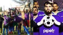 Manca il portiere a calcetto? Ecco l'app per noleggiarlo e regalare un sorriso ai bimbi in Africa