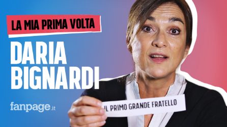 La prima volta di Daria Bignardi
