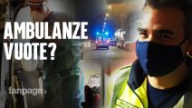 Ambulanze vuote, il medico del 118 smonta il complotto: "Ecco perché viaggiamo senza sirene”