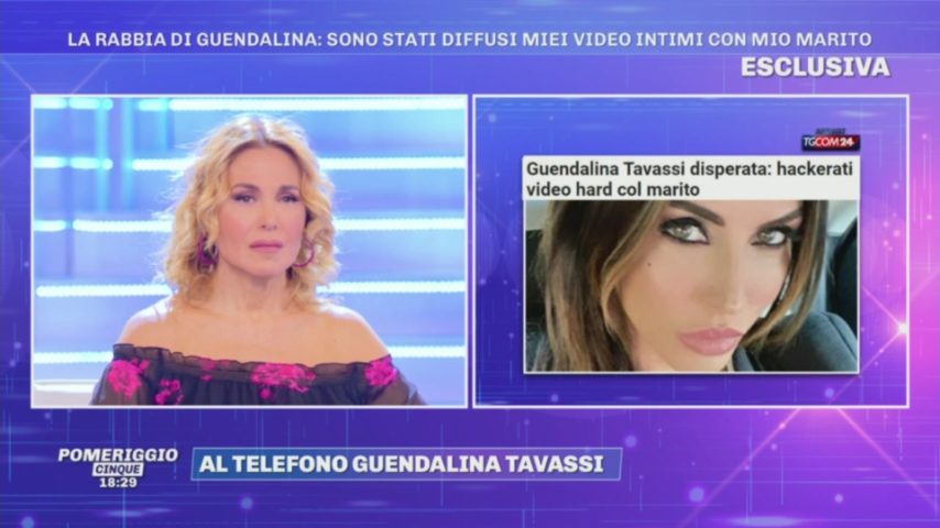 Il Dolore Di Guendalina Tavassi Per I Video Privati Diffusi Sono Stata Violata