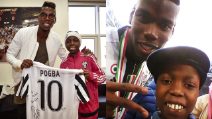 La dedica di Pogba a Bryan Dodien, il piccolo calciatore della Juventus che ha sconfitto il cancro