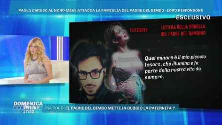 Domenica Live - La lettera dell'ex cognata di Paola Caruso
