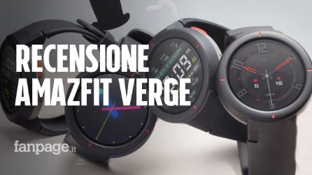 Recensione Amazfit Verge, lo smartwatch per lo sport più completo (ed economico)