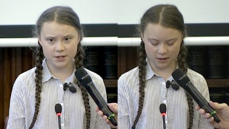 Greta Thunberg attacca i politici al Senato Italiano: "Ci avete solo mentito"