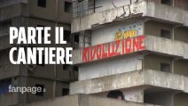 Via al cantiere per l'abbattimento della Vela, De Magistris: "L'Italia esulta"