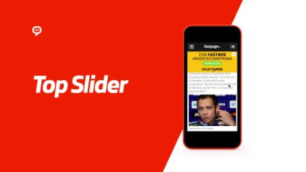 Top Slider Mobile per Fastweb