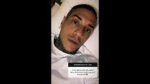 Francesco Chiofalo dopo l'intervento: "Non sento più la gamba destra, la vista è calata"
