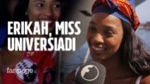 Universiadi 2019 Napoli, tutti pazzi per Erikah Seyama del regno di Eswatini