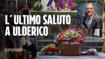 Napoli, i funerali di Ulderico Esposito, il tabaccaio colpito al volto da un giovane nigeriano