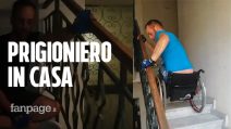 La battaglia di Carlo, prigioniero in casa sua: “Quattro piani a braccia o dormo in macchina”