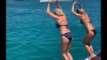 Tuffi con mamma, papà e compagno: Tania Cagnotto si allena anche in vacanza
