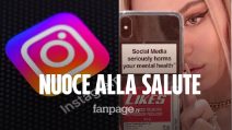 “Nuoce gravemente alla salute mentale”: l'avvertenza che sta apparendo nei post su Instagram