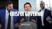 Il riassunto della crisi di governo in 240 secondi: dal discorso di Salvini al possibile asse M5s-PD