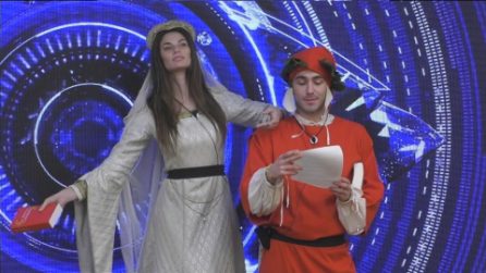 Grande Fratello VIP - Dante e Beatrice entrano nella Casa