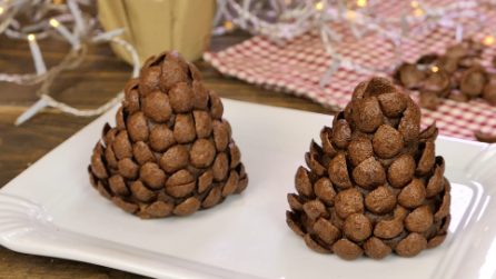 Pigne di cioccolato: senza cottura, belle e golose!