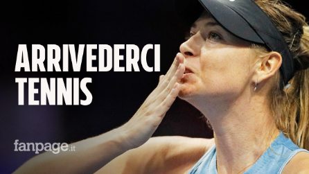 Maria Sharapova si ritira dal Tennis: "Continuerò a crescere. Tennis, ti dico arrivederci"