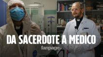 Il sacerdote che torna medico in prima linea, don Mario: "I malati hanno bisogno di conforto"