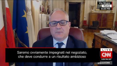 Recovery Fund, Gualtieri: "Ue dà il meglio durante le crisi, sarà un successo comune"