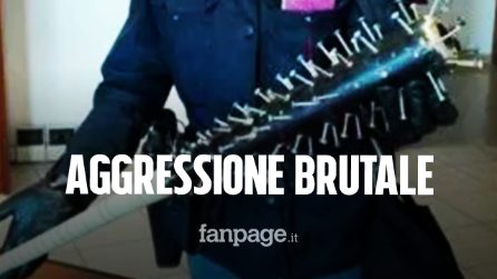 Lecce, 62enne aggredito brutalmente in centro: colpito con la mazza chiodata