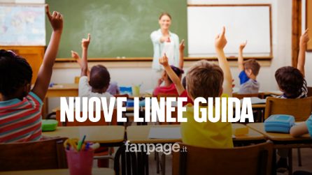 Scuola, le nuove linee guida per i bambini da 0 a 6 anni: tutti i dettagli sul ritorno in classe