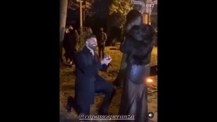 La proposta di matrimonio di Alberto Maritato a Speranza Capasso