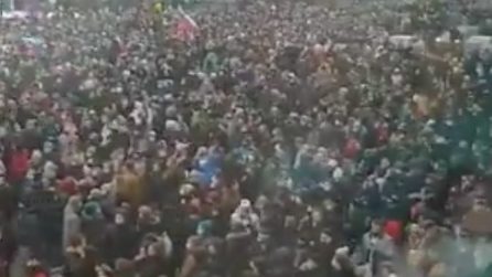 Migliaia di persone in strada in Russia: la protesta per l'arresto di Navalny